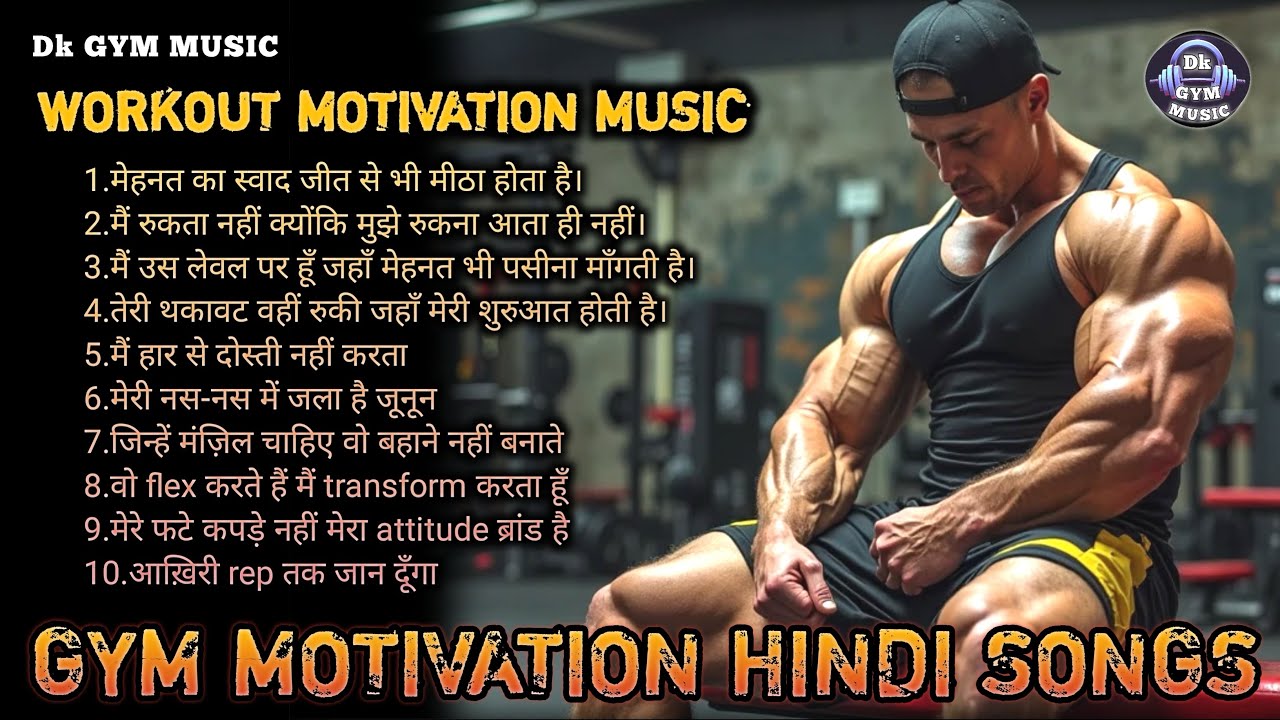 Gym Workout Motivation Hindi Songs 💪 Dk Gym Music 065 🔥 जोश से भरपूर जिम मिक्स | Non Stop Desi Power