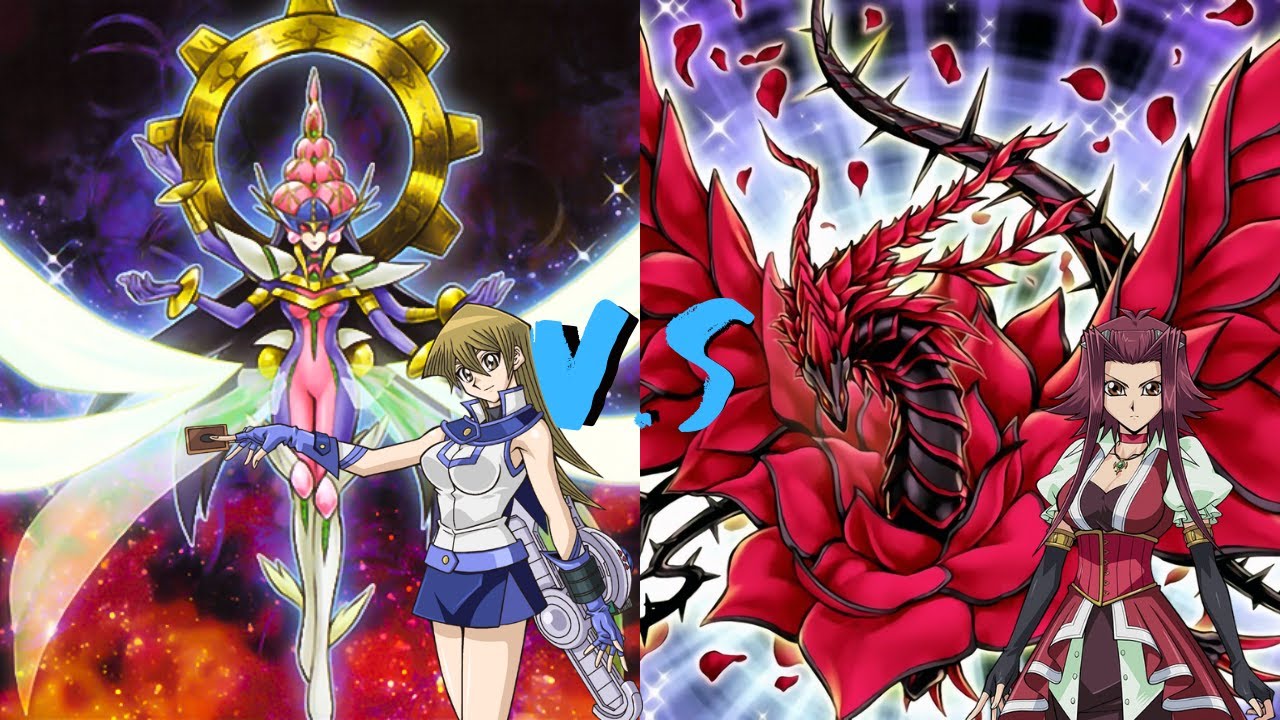 Yu-Gi-Oh! Link Evolution Character Duels | Alexis Rhodes VS Akiza Izinski