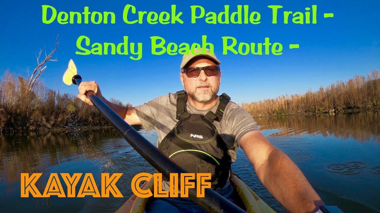Texas Kayaking: Denton Creek - beach route