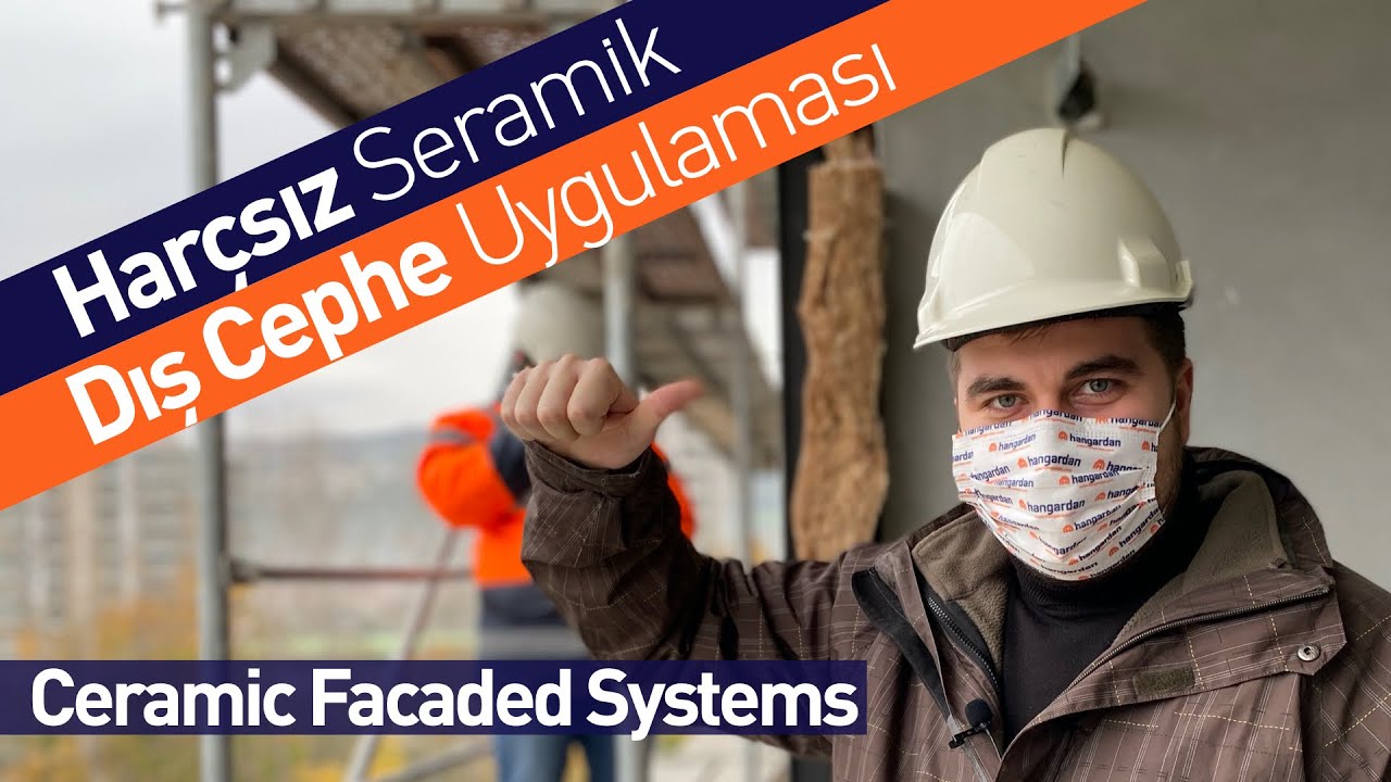 Harç Kullanmadan Seramik Kaplama Dış Cephe Nasıl Yapılır? İnşaat Videoları