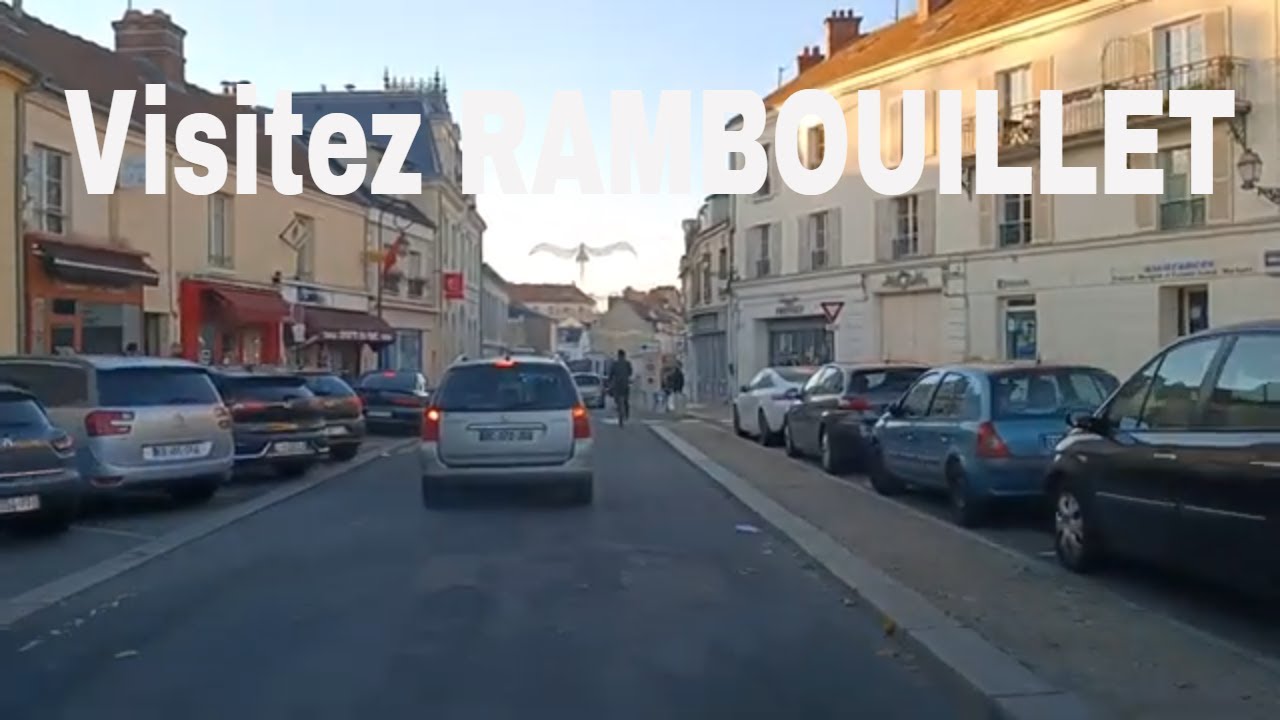 Visitez RAMBOUILLET 4K- Driving- French region