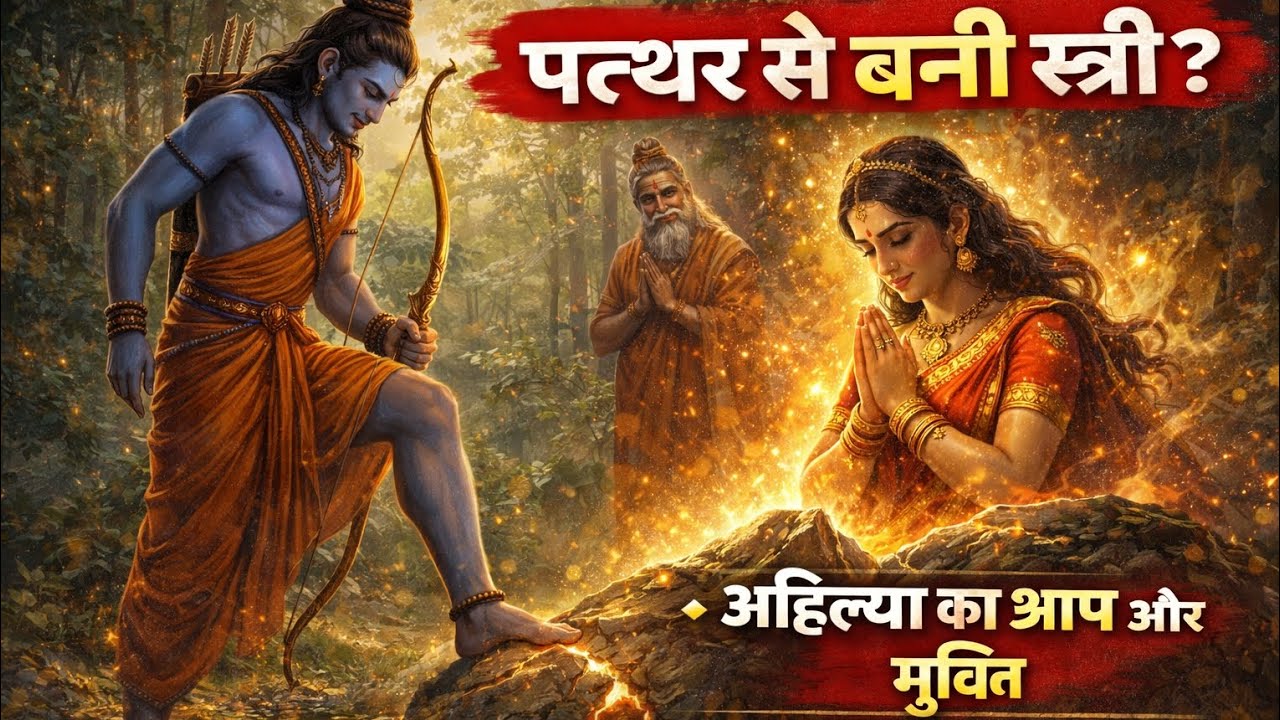 एक पत्थर कैसे बनी स्त्री? — अहिल्या उद्धार की अद्भुत कथा @GauriRelatoLab 