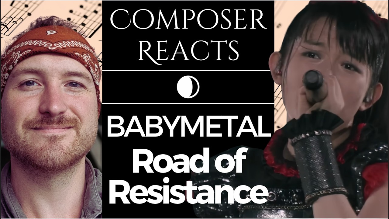 Composer Reacts to BABYMETAL - Road of Resistance - Live in Japan