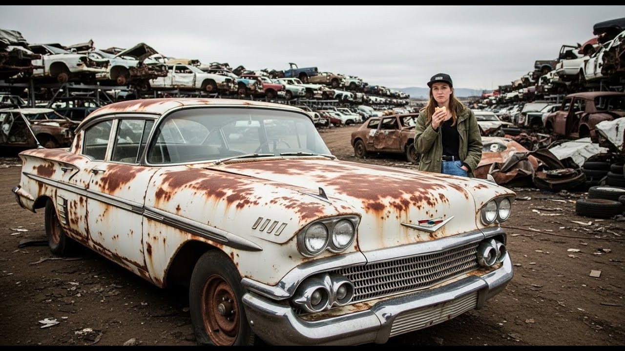 ASMR Restoration of 1958 Chevrolet Impala From Forgotten Classic to Factory Perfection