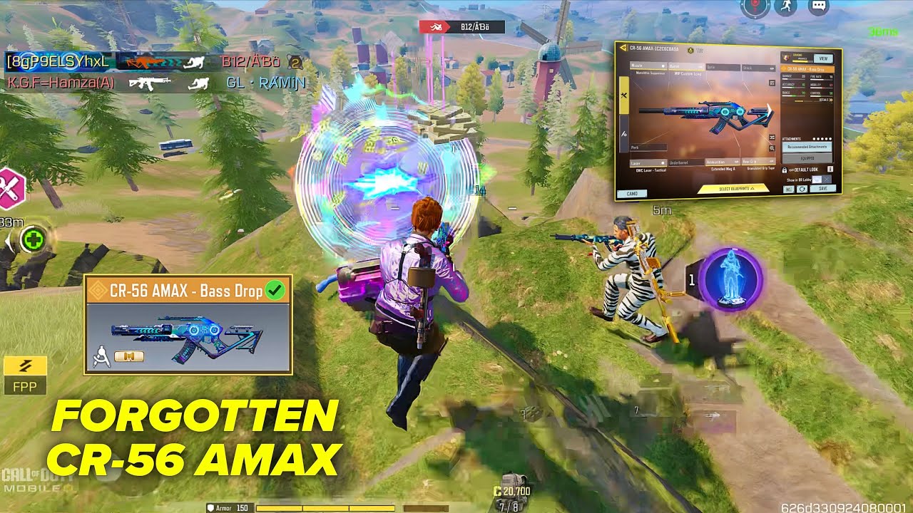 EVERYONE FORGOT THE FIRST FREE OG SECRET CACHE LEGENDARY CR-56 AMAX IN COD MOBILE