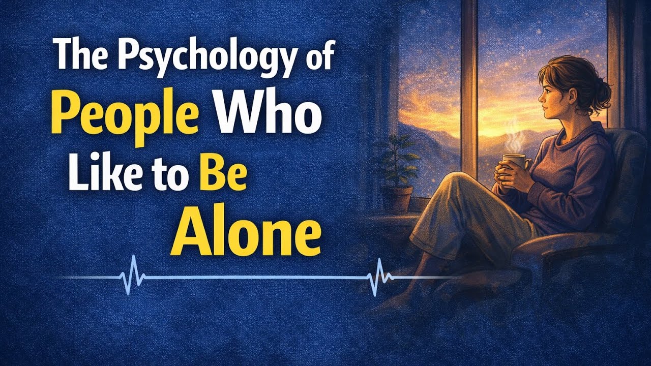 The Psychology of People Who Like to Be Alone
