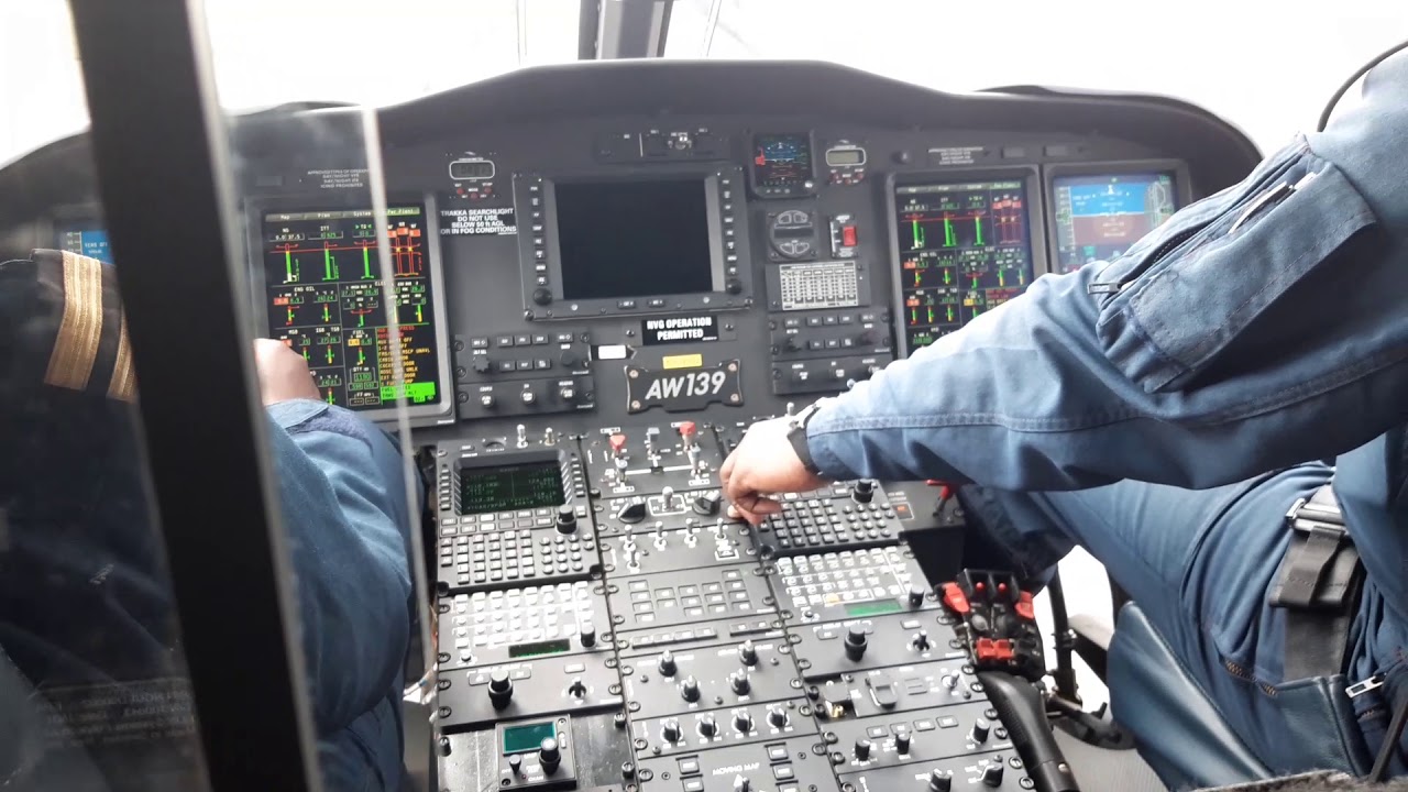 Kenya Police AW139 (5Y-DIG) Helicopter start up, HKNW (Nairobi Wilson).