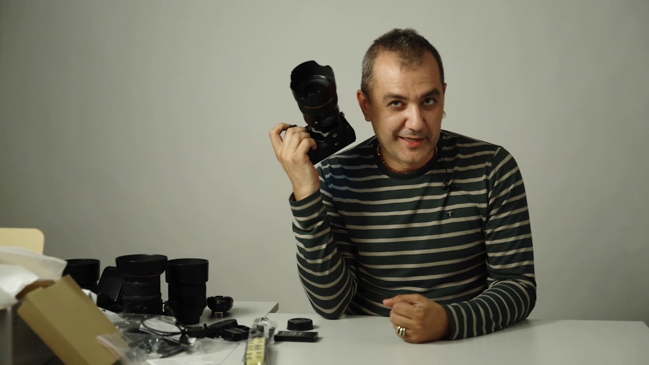 Разпаковка фотокамеры NikonZ6 и первые впечатления , карта XQD и SD и картридер