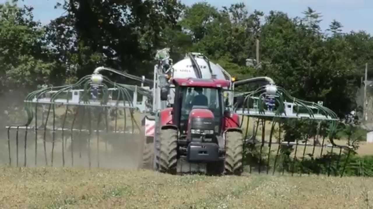 Case CVX 195 et tonne joskin 20 000L