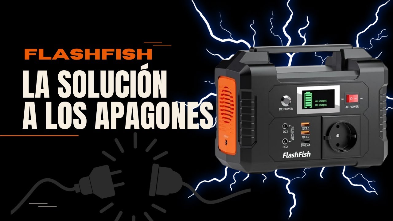 Olvídate De Los Cortes De Luz | Flashfish E200