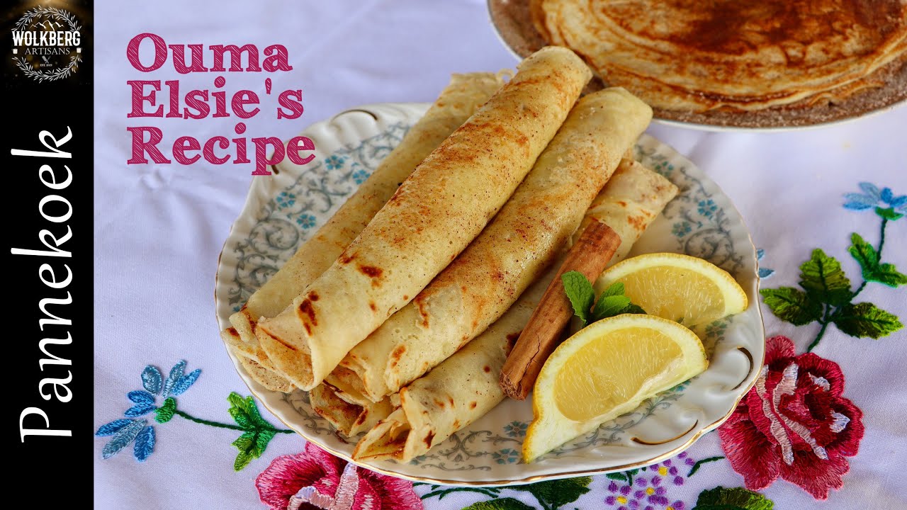 Pannekoek recipe | Pannekoek resep |  South African pancake | How to make Crêpe with cinnamon sugar