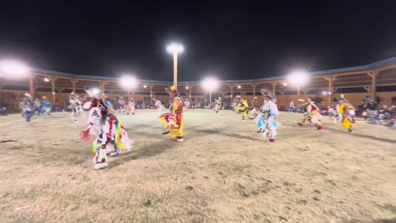Junior men’s grass @ Muskowekan Powwow 2024 Saturday Night Live