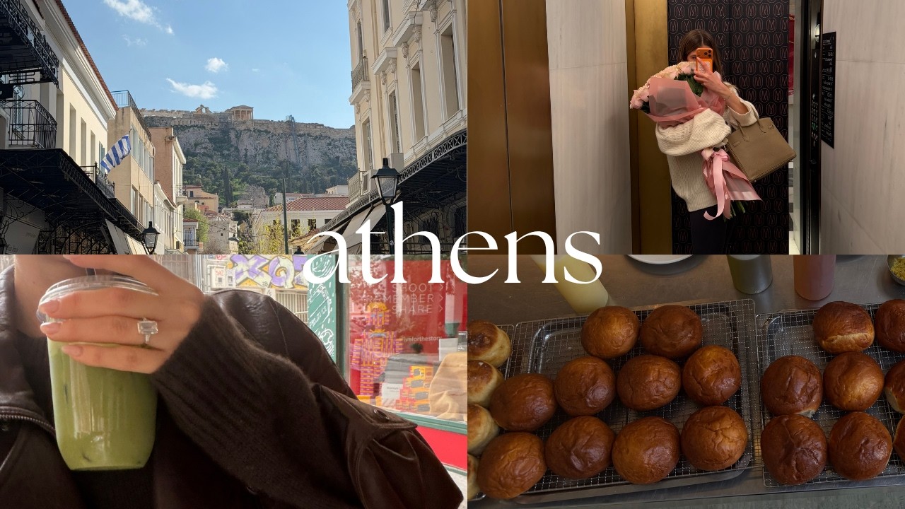 A Week in Athens: Beauty Regrets, Wedding Planning, Matcha Hunt, & Shopping Haul