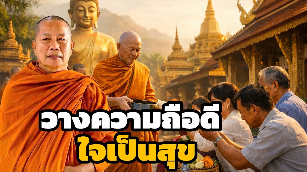 วางความถือดีได้  ใจก็เป็นสุข ธรรมะคลายทุกข์ พระมหาบุญช่วย ปัญญาวชิโร 10