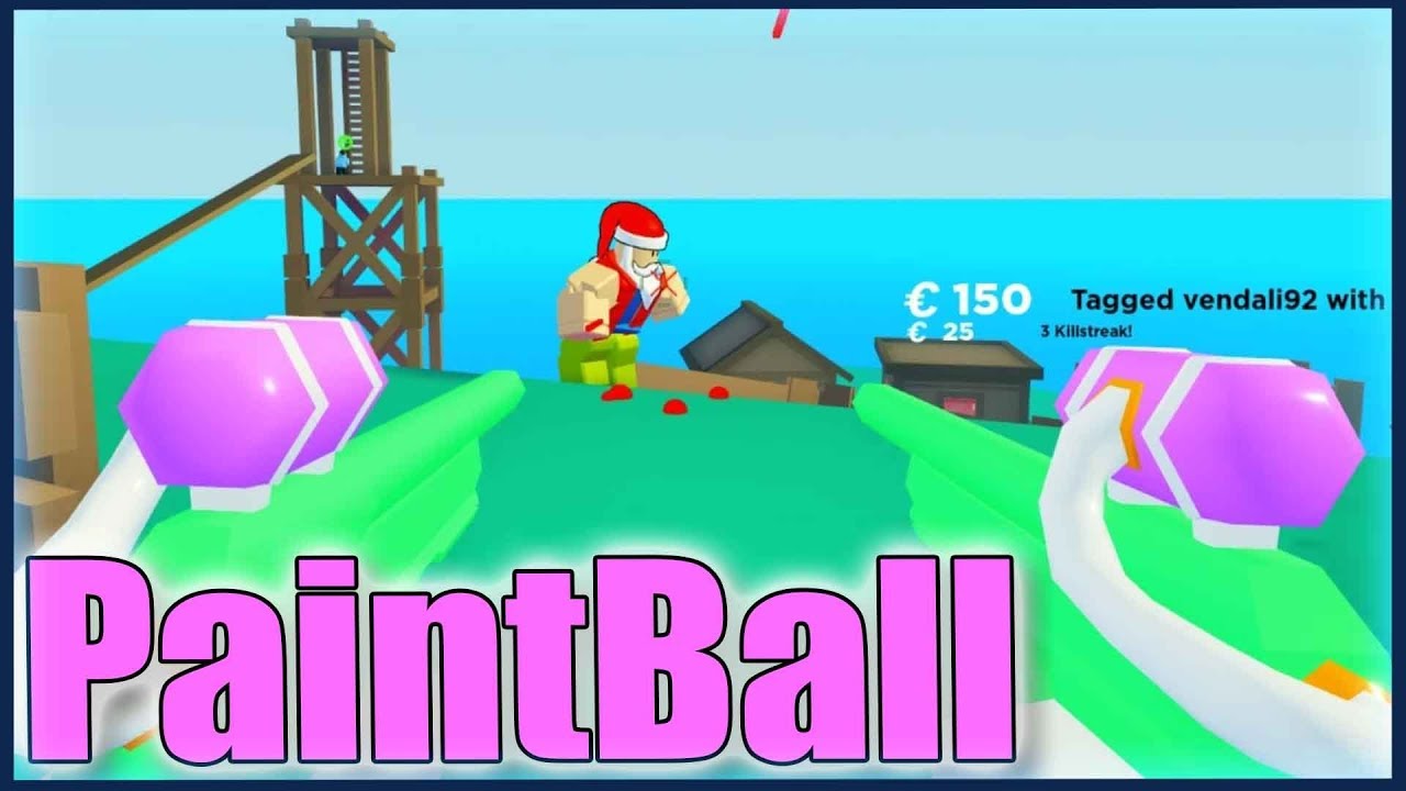 MAKKY VS VENDA!🔥 Roblox Paintball w/Vendali