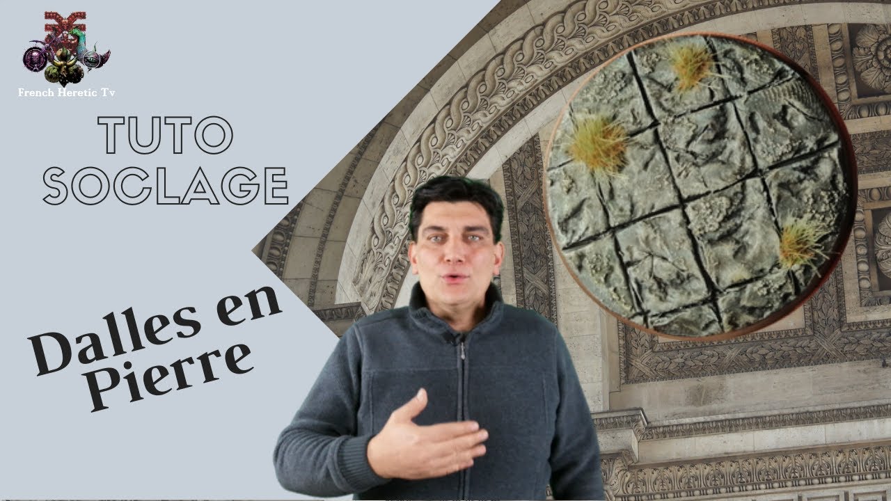 TUTO - SOCLE DALLES DE PIERRE
