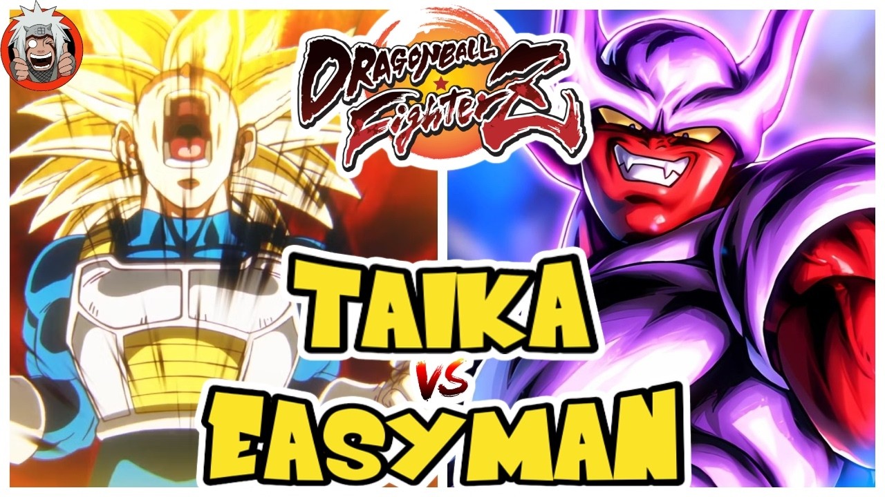 DBFZ Easyman vs Taika (VegetaSSJ, GokuSSJ, Gohan) vs (VegetaSSB, GokuUI, Janemba) 1.42