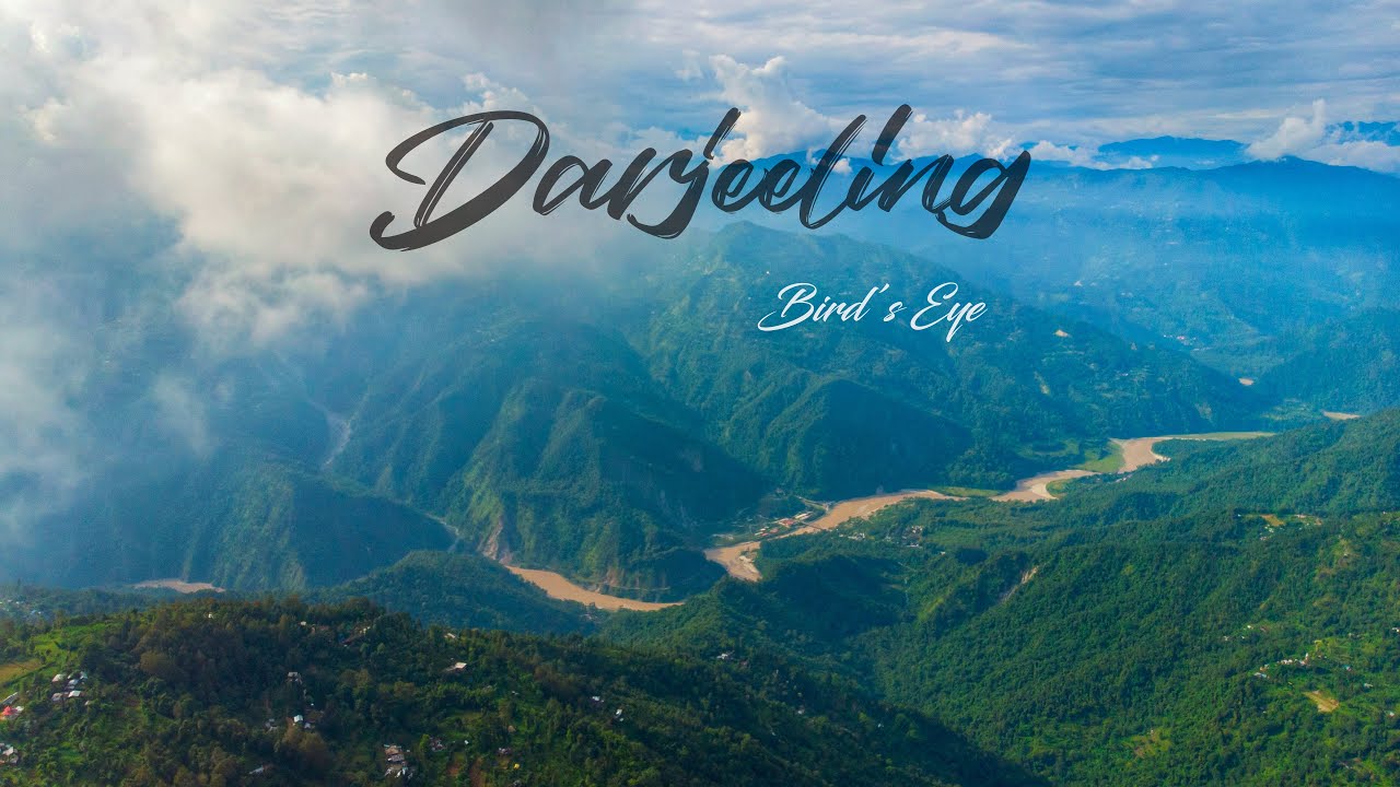 Darjeeling Drone View | Bird's Eye, Aerial Shots | Lamahatta, Tinchuley, Lepcha Jagat, Kalimpong