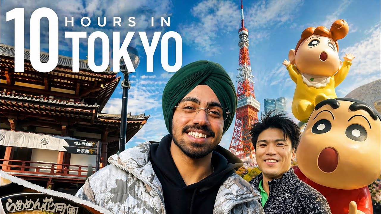 How I spent my 10 hours in JAPAN 🇯🇵 