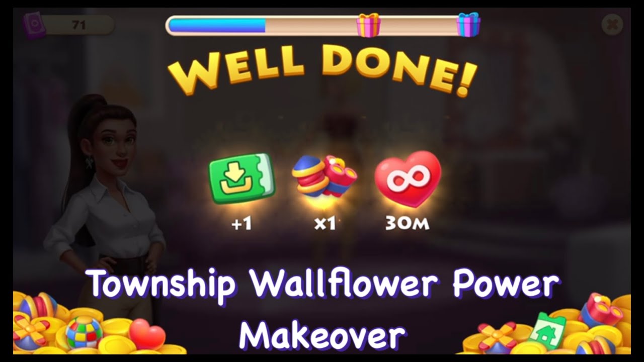 Township : Wallflower Power Makeover | Stage 01 #township #TownshipPro #wallflowerpower