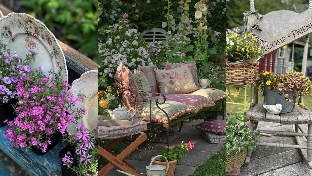 I Upcycled My Vintage Garden (It's So Cute Now!)