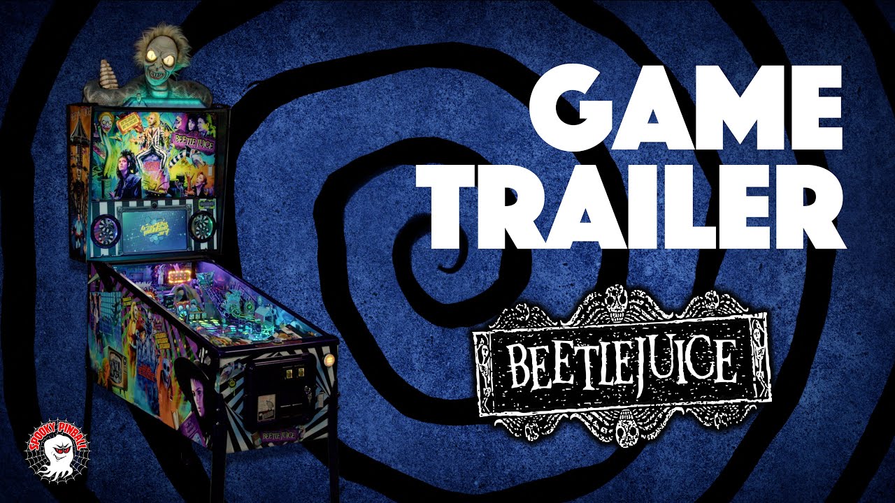 Трейлер Beetlejuice Pinball (Spooky Pinball, 2025)