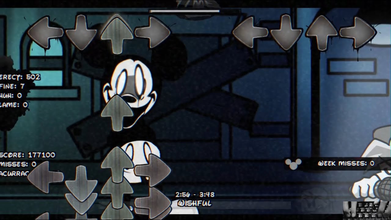 Wishful (Happy Rimix/GFC) | SNS Erect 1.2 Update | Friday Night Funkin' VS Mickey Mouse, Sundaynight
