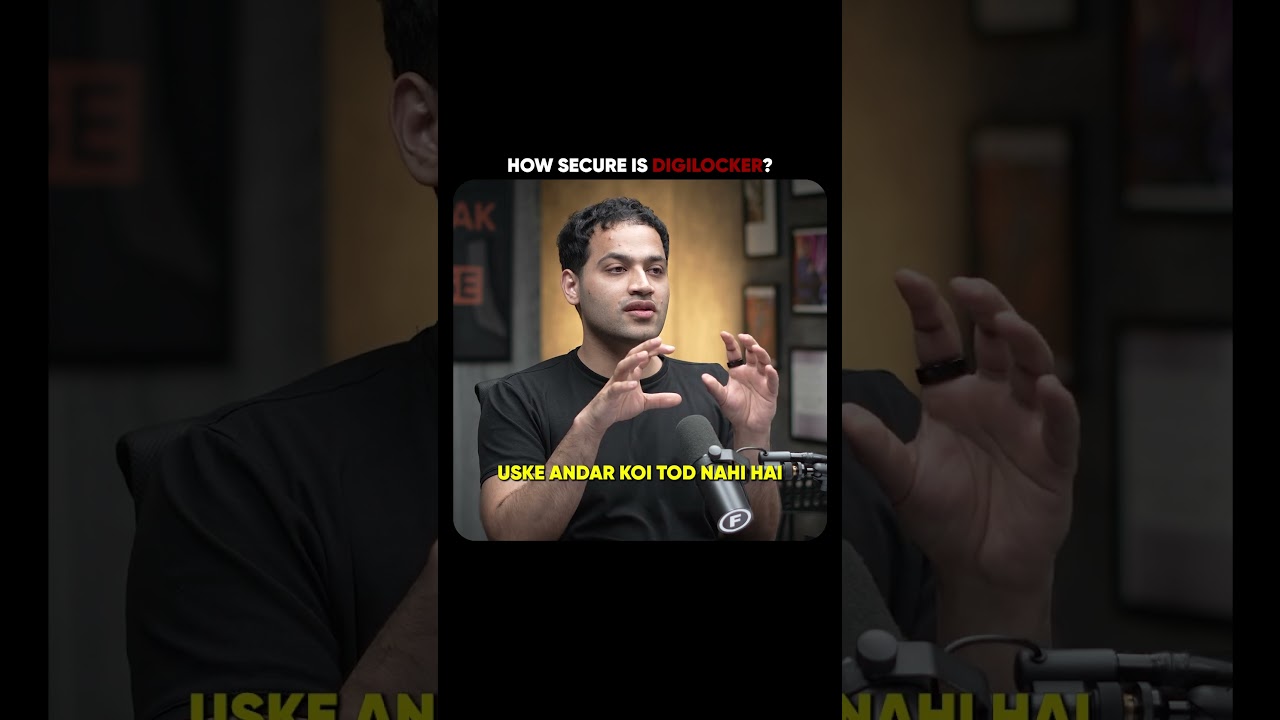 Is DigiLocker Safe? - Suresh Sethi | @proteanegovtechnologies | Raj Shamani #shorts