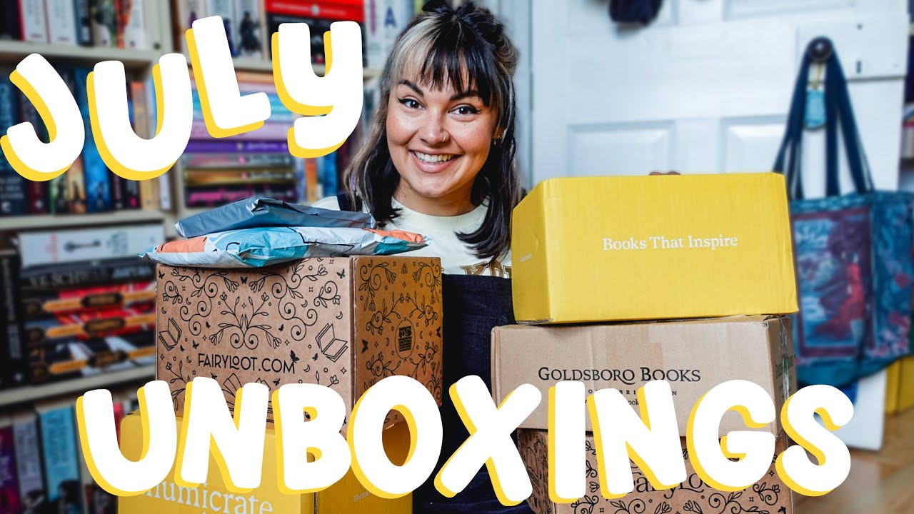 July Book Unboxing! Fairyloot, Illumicrate, Bookish Merch & Anticipated Sequels ✨ 2025