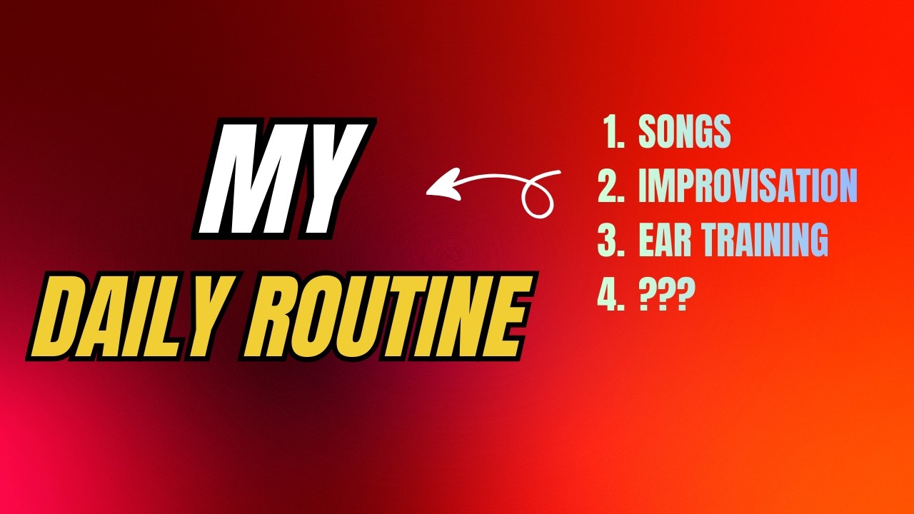 How I Practice Guitar as an Intermediate Player