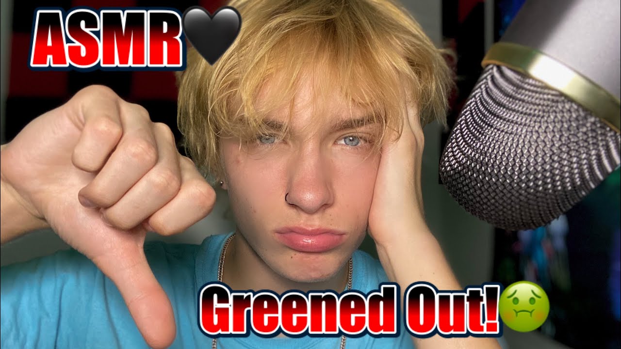 ASMR - MY FIRST DAB EVER! (I greened out🤢)