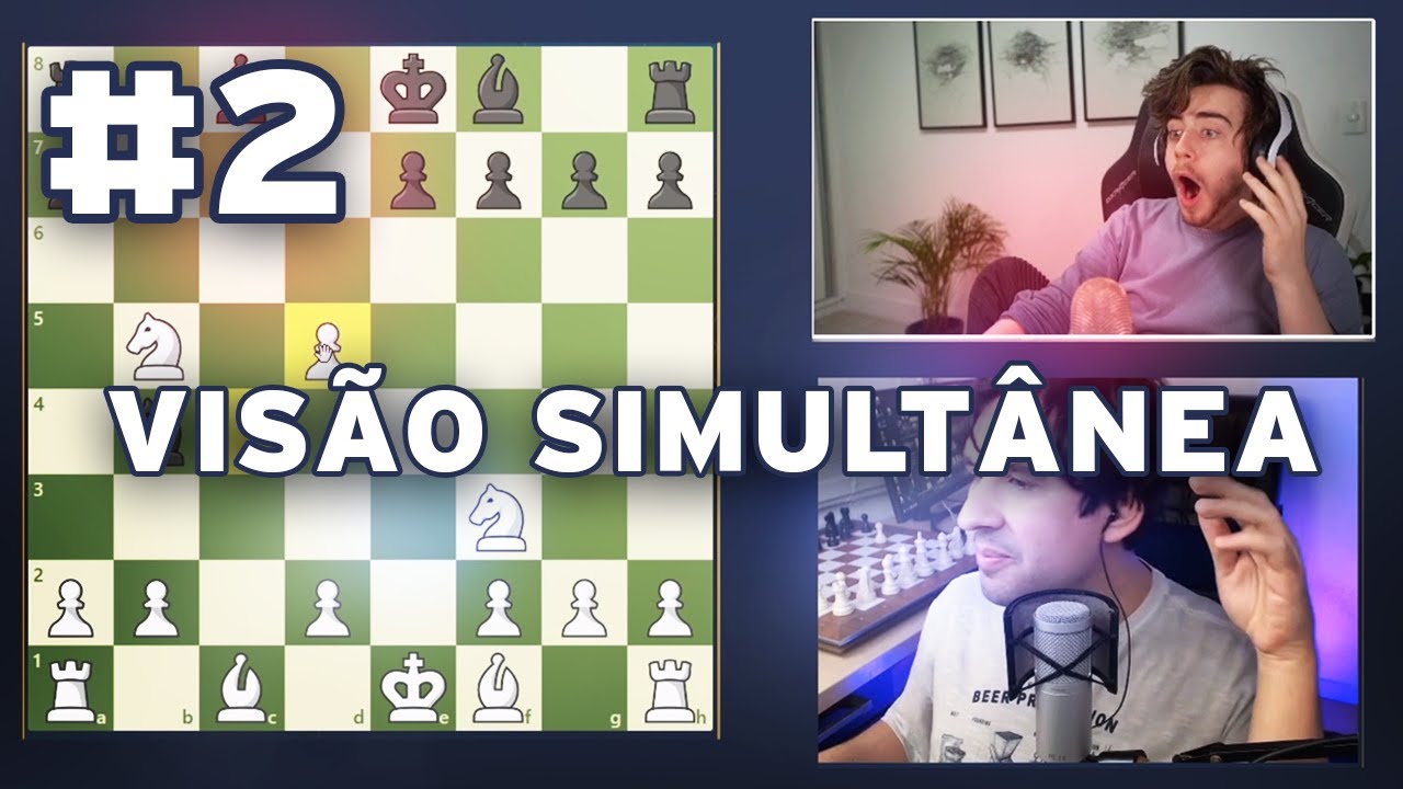 Cellbit VS Raffael Chess - câmeras SIMULTANEAS - XADREZ - PARTIDA 2