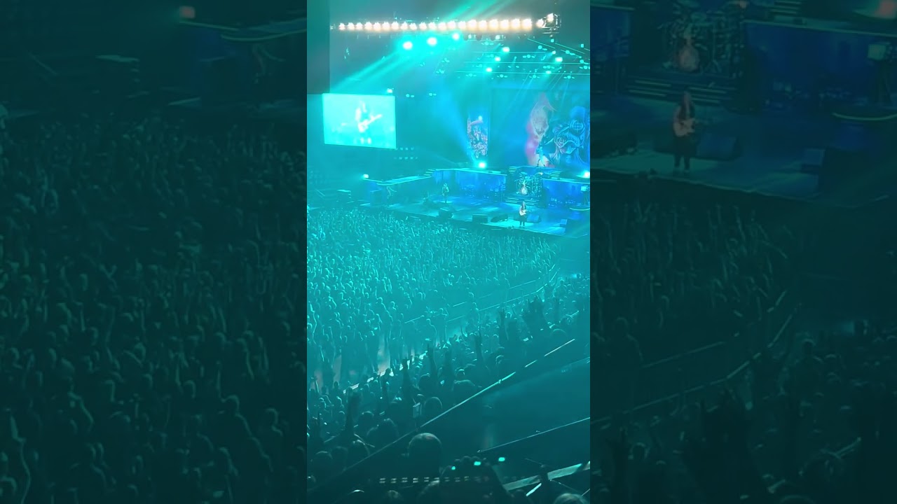 Iron Maiden September 28th 2023, playing Wasted Years