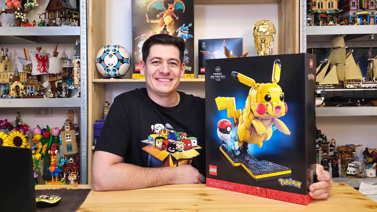LEGO Pokémon - Pikachu and Poké Ball (72152)⚡️