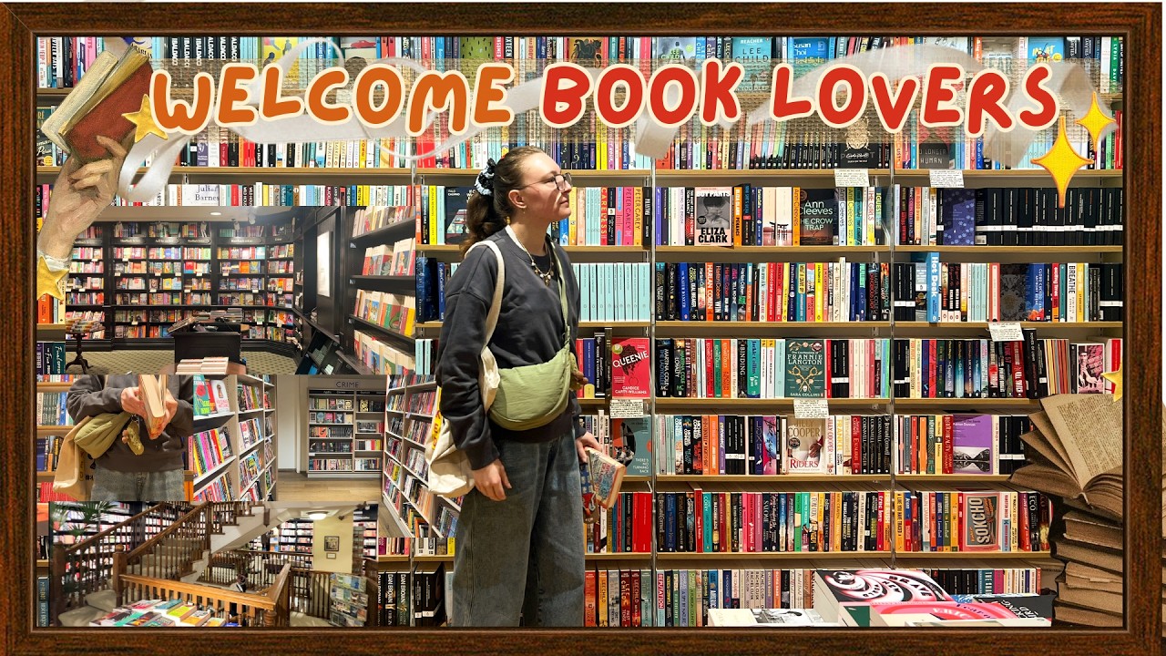 Welcome book lovers you are among friends | bookshop crawl & haul