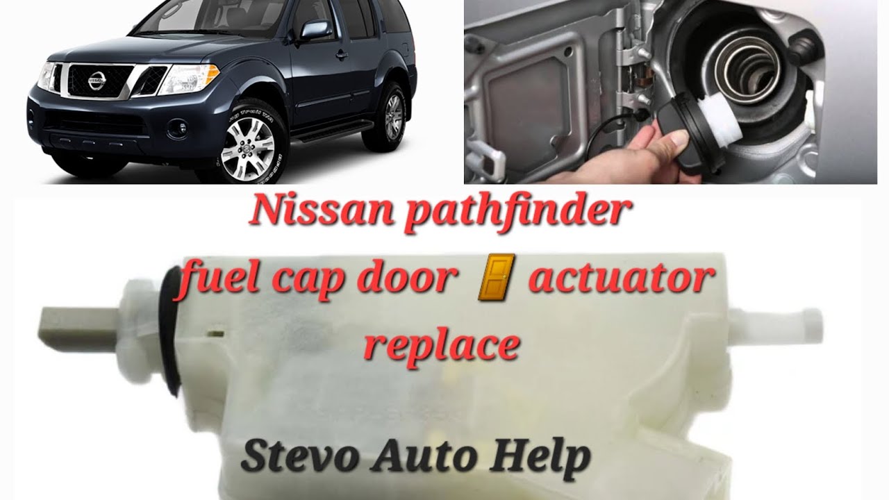 Nissan Pathfinder 2010 fuel cap door actuator motor replacement 👌 ♥️