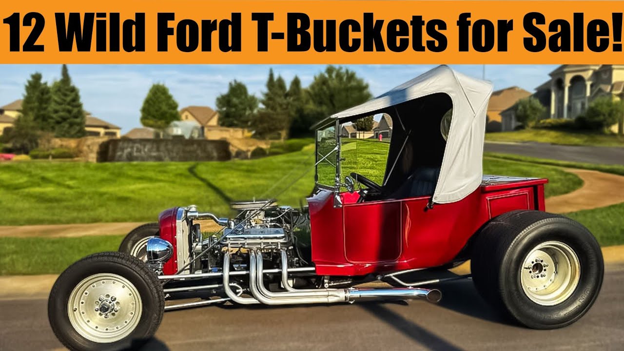 You Won’t Believe These 1920s-1930s Ford T-Buckets & Hot Rods | Classic Cars Under $25K!