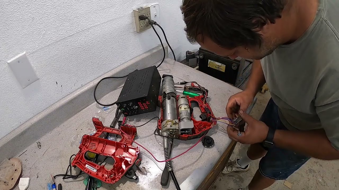 Milwaukee Grease Gun Repair