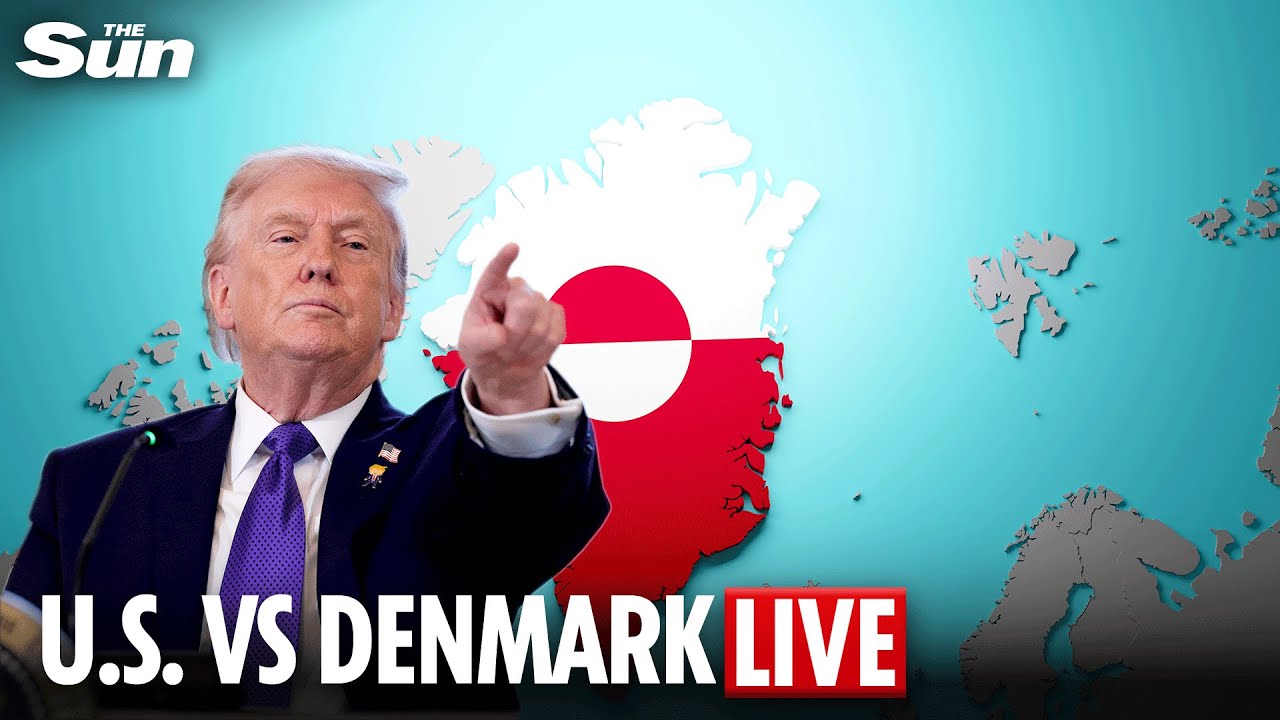 LIVE: US delegation in Copenhagen after Trump Greenland threat