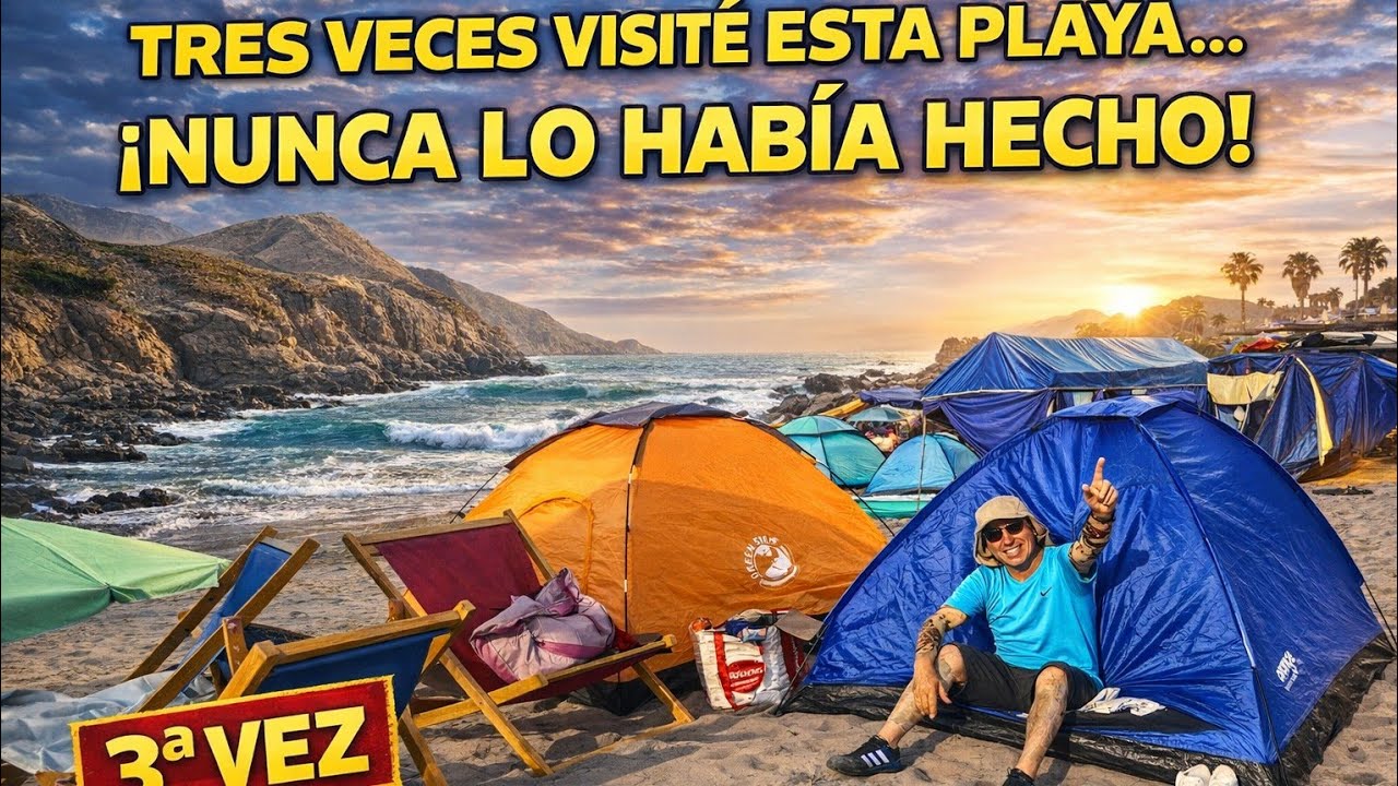 Tres veces visité esta playa...Pero nunca había hecho ...