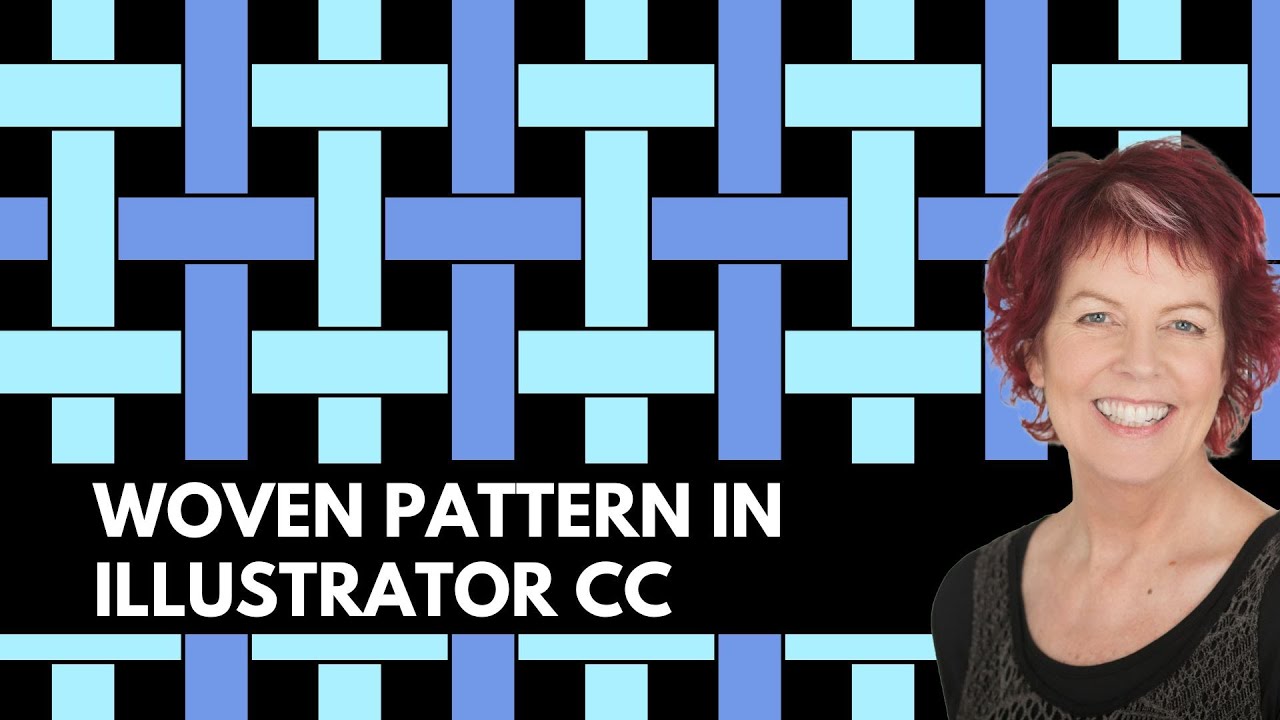 Illustrator - Woven Pattern - Seamless repeating weave