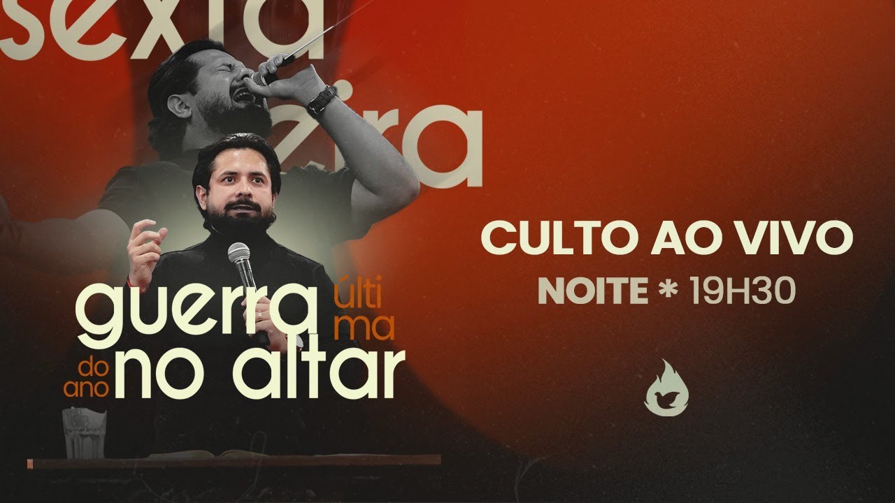 SEXTA FEIRA DA GUERRA NO ALTAR com o Bispo Wesley Carvalho - 16/01/2026