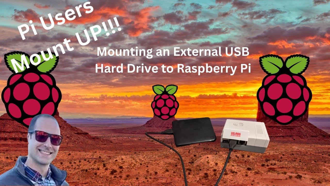 Монтаж внешнего жесткого диска в Raspberry Pi