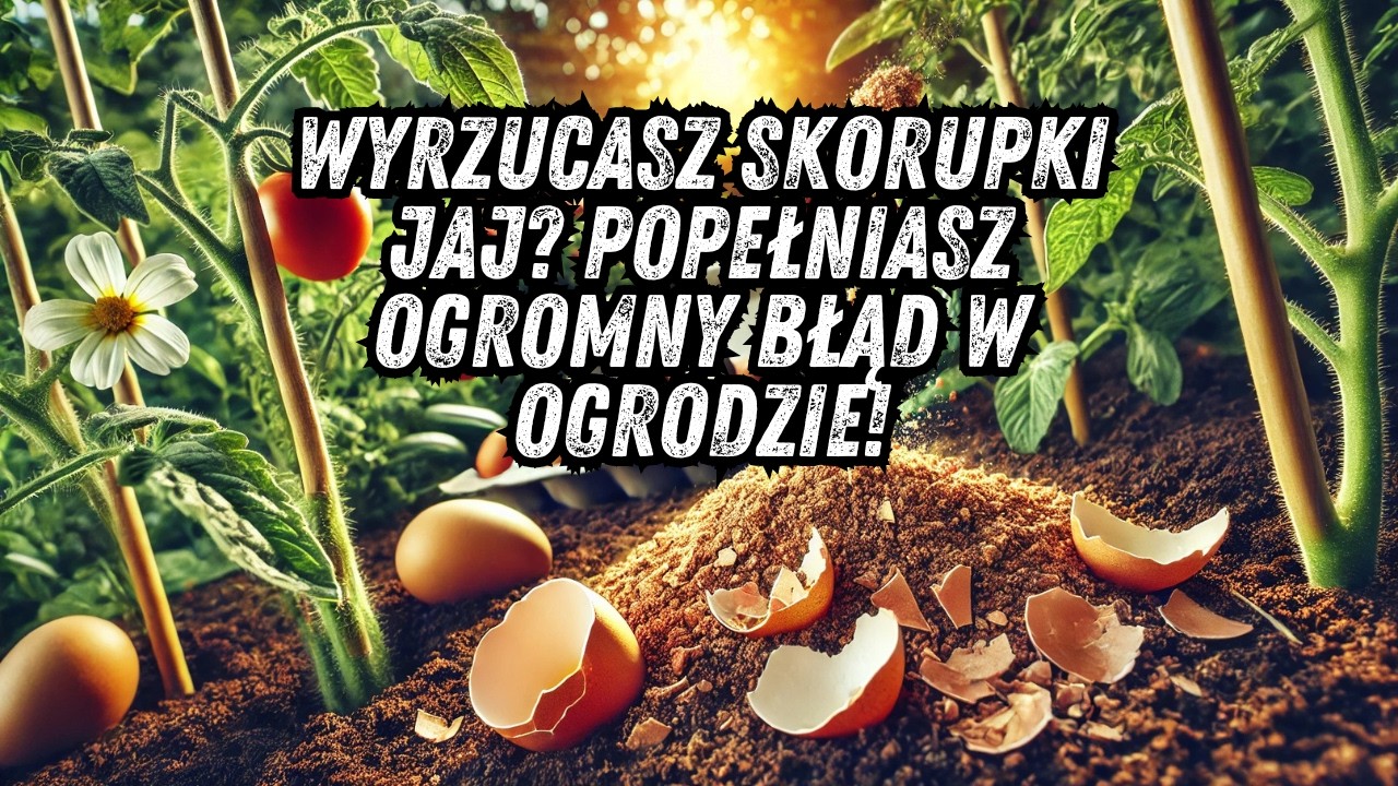 Wyrzucasz skorupki jaj? Popełniasz OGROMNY błąd w ogrodzie!
