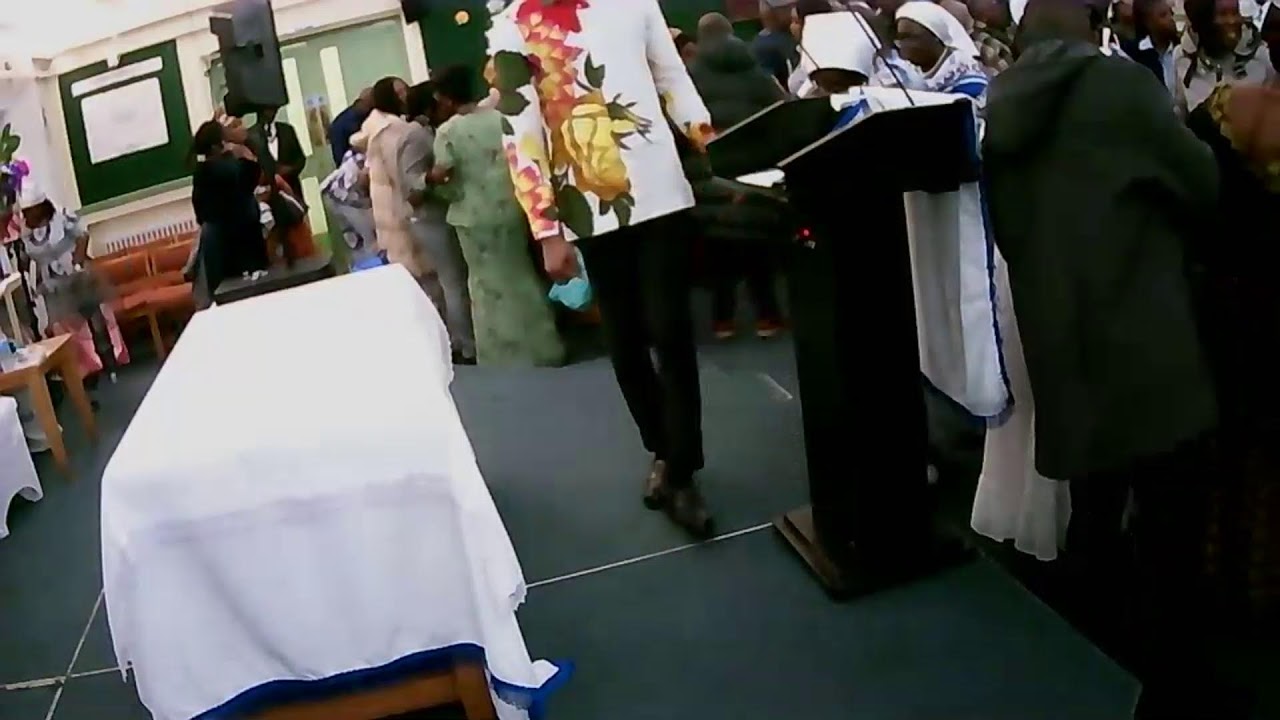 #pcg SUNDAY SERVICE. THEME: BEHOLD THE SERVANT OF THE LORD WITH CAT. CLEMENT APPIAGYEI