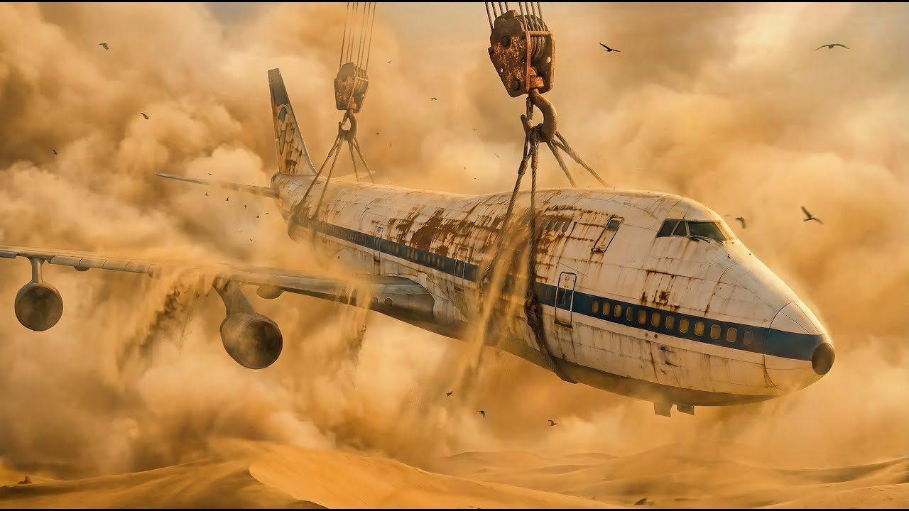 Rotting 1970s Jumbo Jet Transformed Into Mind‑Blowing Luxury