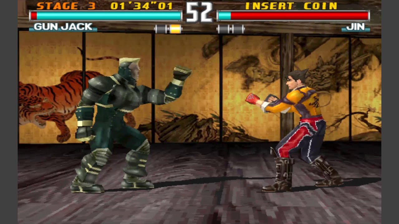 Tekken 3 [Arcade] - play as Gun Jack