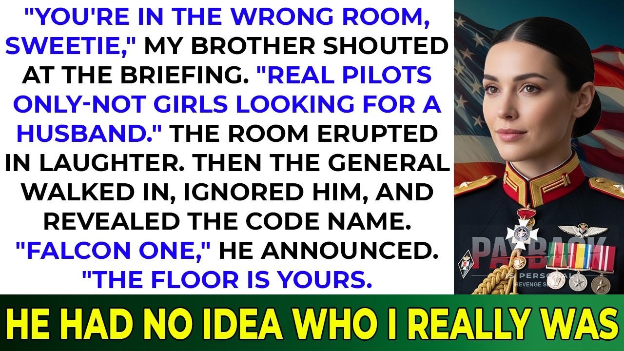 “Real Pilots Only,” They Laughed—Until The General Revealed Her Code Name. “Falcon One”