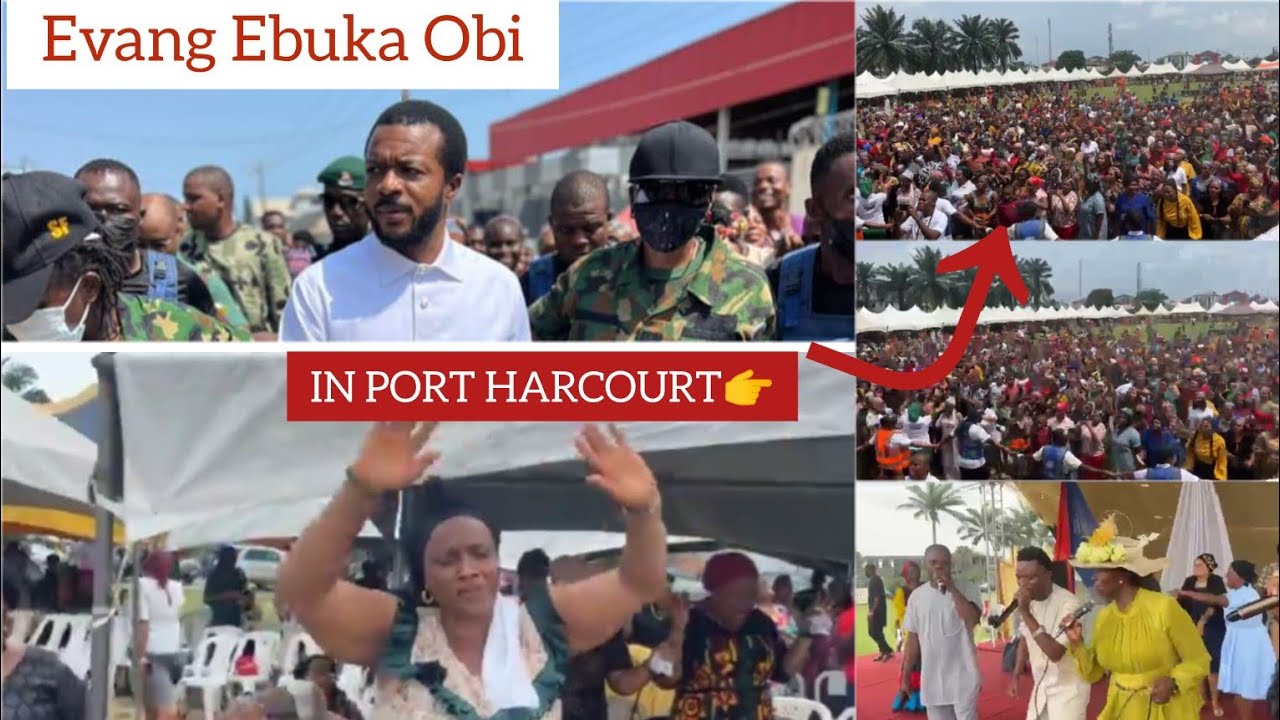 EVANG EBUKA OBI IN PORT HARCOURT CITY #zionprayermovementoutreach