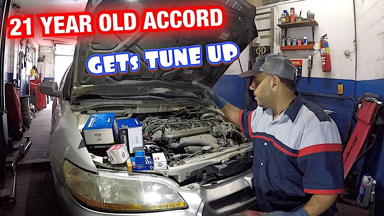 21 year old honda gets tune up 1999 Accord